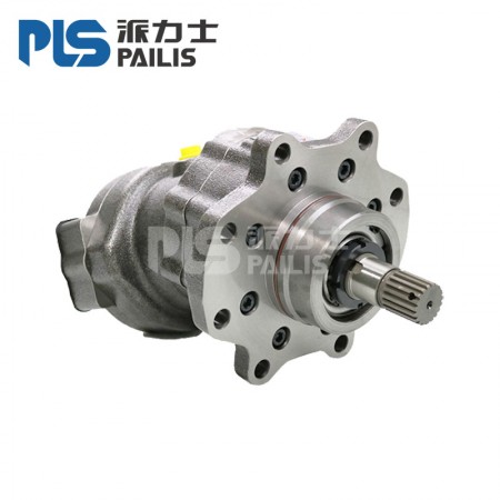 全解小松PC200挖掘機KMF90液壓馬達動作慢磨損嚴重油溫高